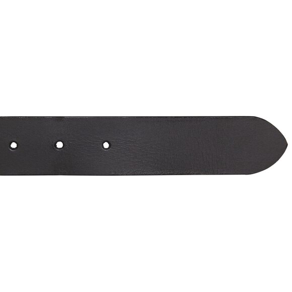 8254 Women Leather Bold Fashion Statement Belts, Sculpted Center Bar main image 4